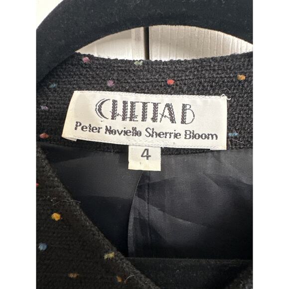 Vintage Chetta B Blazer Zipper Jacket Lined 4 - Picture 3 of 9